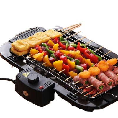 Tabletop electric BBQ Non-stick grill cooking plate for smokeless cook