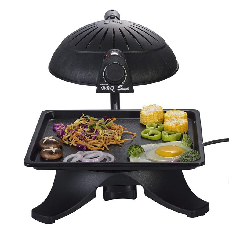 JXG-001 1390W Over-heat Automatic Power Off Adjustable Height Smokeless Korean BBQ Grill/Electric Grill