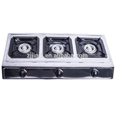 JX-7103F Wholesale Attractive Price Outdoor Gas Stove Universal 3 Burner Gas Stove